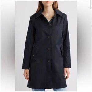 Ralph Lauren Navy Trench Coat